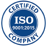 ISO 9001:2015 certified company